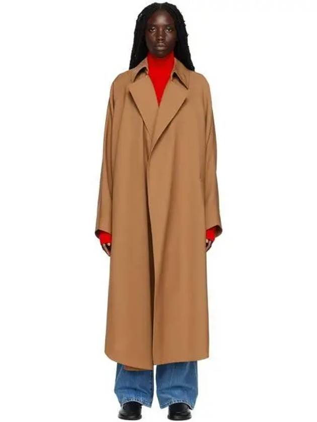 Women s Wool Belt Maia Coat Camel 6806 W2330 CML 1134621 - THE ROW - BALAAN 1