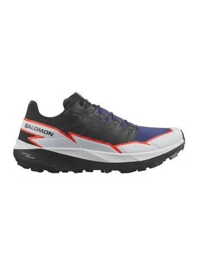 Thundercross Low Top Sneakers Surf The Web Black Fiery Coral - SALOMON - BALAAN 2