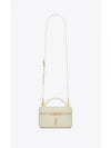 Gabi Mini Vanity Lambskin Tote Bag White - SAINT LAURENT - BALAAN 2