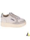 Medalist Leather Low-Top Sneakers Cream White - AUTRY - BALAAN 2