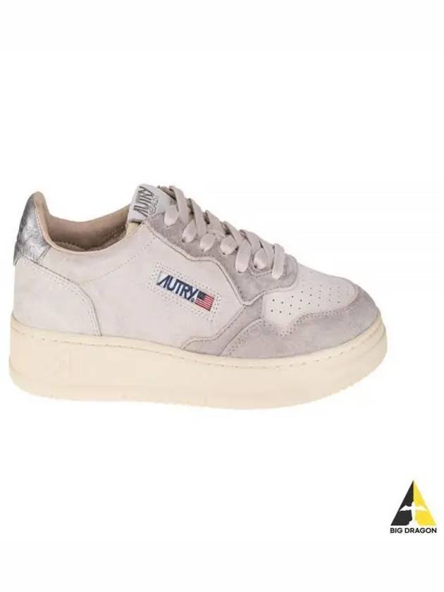 Medalist Leather Low-Top Sneakers Cream White - AUTRY - BALAAN 2