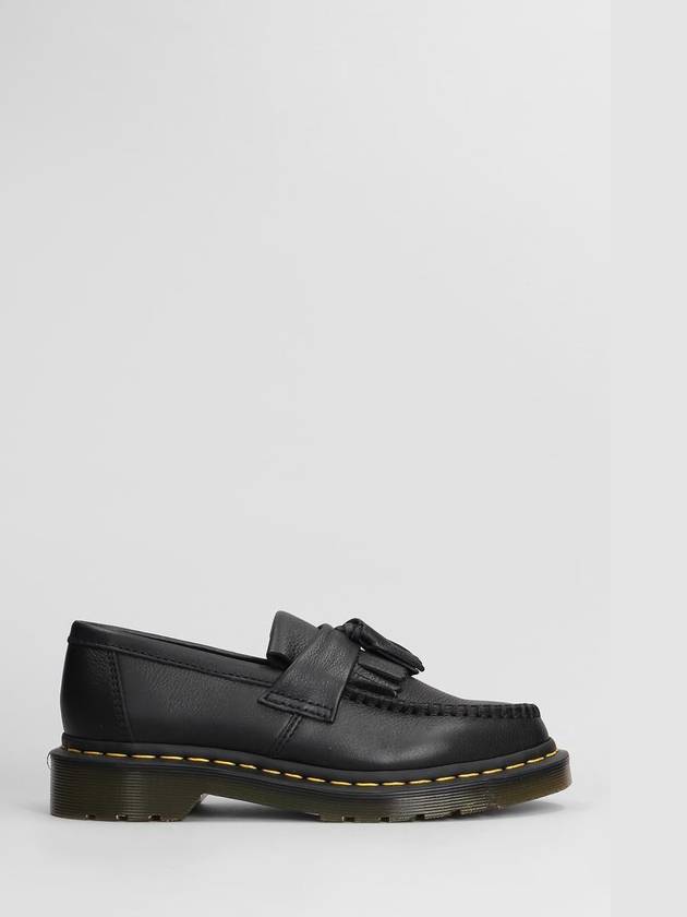 Adrian Virginia Leather Tassel Loafers Black - DR. MARTENS - BALAAN 2