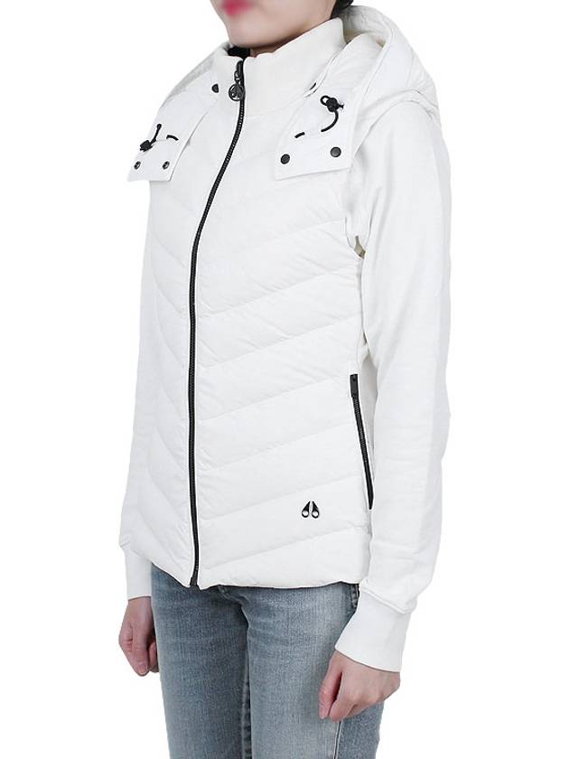 Roswell Padded Vest White - MOOSE KNUCKLES - BALAAN 5