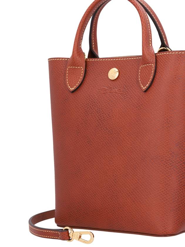 Epure XS Shopping Tote Bag Brown - LONGCHAMP - BALAAN 4