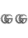 Double G Earrings Silver - GUCCI - BALAAN 4