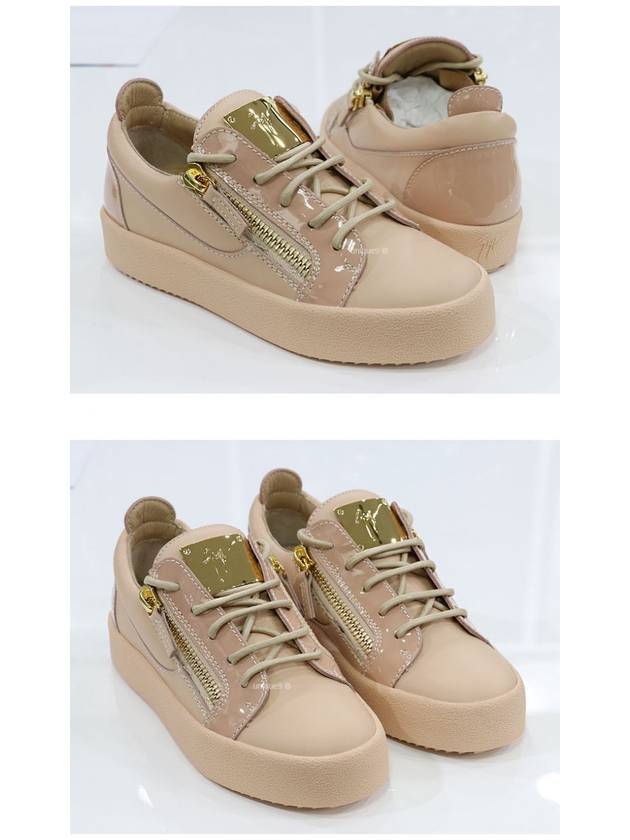 May London Gold Low Top Sneakers Pink - GIUSEPPE ZANOTTI - BALAAN 4