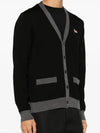 Baby Fox Patch Regular Cardigan Black - MAISON KITSUNE - BALAAN 3