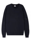 Light Fleece Sweatshirt Navy - CP COMPANY - BALAAN 2