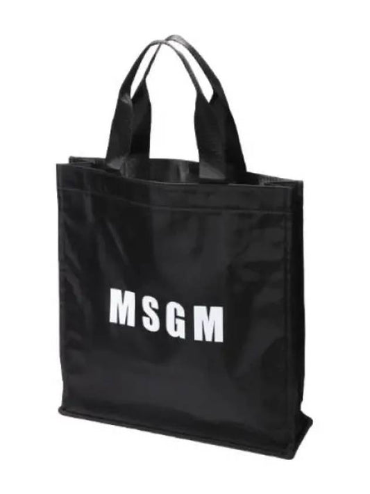 logo print tote bag men - MSGM - BALAAN 1