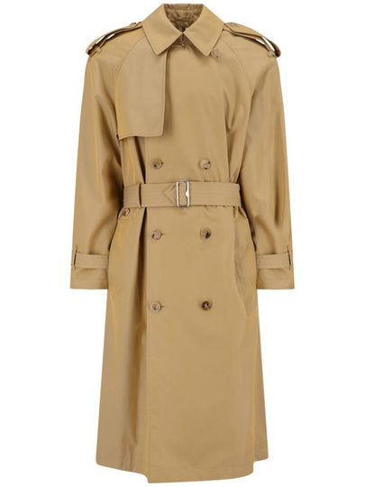 long gabardine trench coat 8087617 - BURBERRY - BALAAN 2