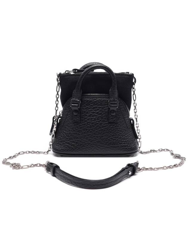 5AC Classic Baby Shoulder Bag Pale Black - MAISON MARGIELA - BALAAN 5