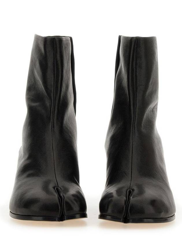 Tabi Lambskin Ankle Middle Boots Black - MAISON MARGIELA - BALAAN 8