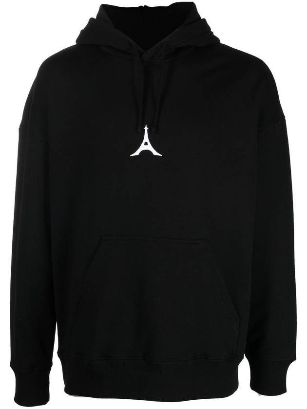 Eiffel Tower Logo Hoodie Black - GIVENCHY - BALAAN 2