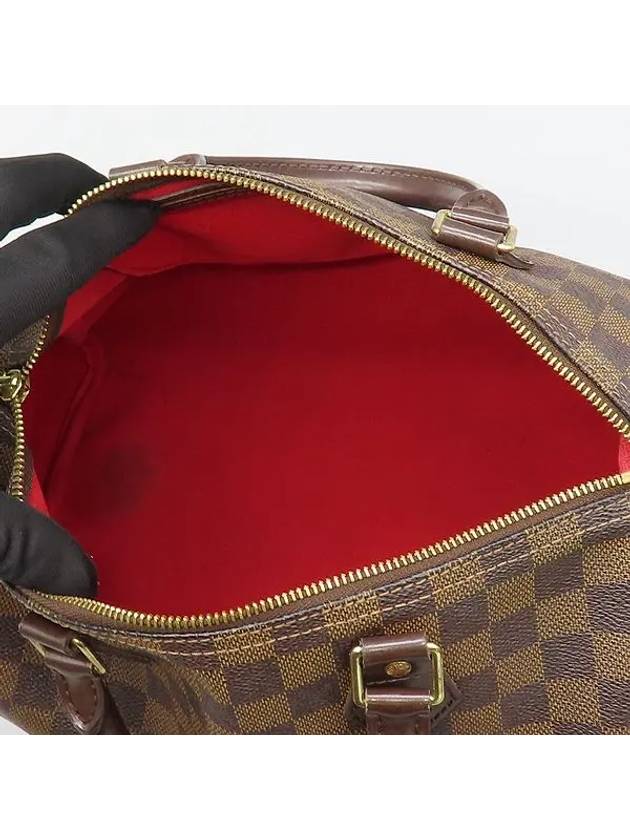 N41531 Damier Eben Canvas Speedy 30 Tote Bag - LOUIS VUITTON - BALAAN 5