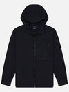 Ottoman Hooded Long Sleeve Shirt Black - CP COMPANY - BALAAN 2