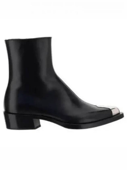 Punk Ankle Boots Black - ALEXANDER MCQUEEN - BALAAN 2