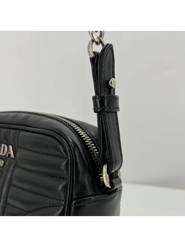 Diagram Chain Cross Bag Black 1BH084 - PRADA - BALAAN 7