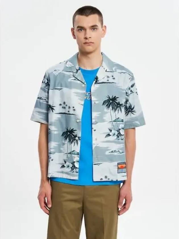 Men s Resort Shirt Blouse Southern Sea Form Domestic Product - MAISON KITSUNE - BALAAN 1