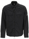 Lens Tailor L Shirt Zip-Up Jacket Black - CP COMPANY - BALAAN 2