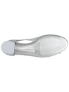 Vara Bow Jelly Ballet Flat Silver - SALVATORE FERRAGAMO - BALAAN 10