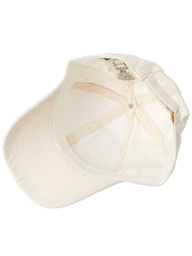 Solid Logo Patch Ball Cap Beige - MULBERRY - BALAAN 6