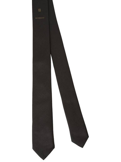 4G Silk Tie Black - GIVENCHY - BALAAN 2