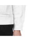 Cotton Crew Neck Sweatshirt White - STONE ISLAND - BALAAN 8