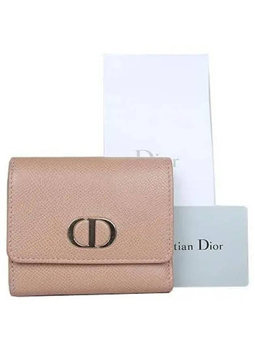 S2057OBAE CD gold logo 30 Montaine LOTUS wallet - DIOR - BALAAN 1