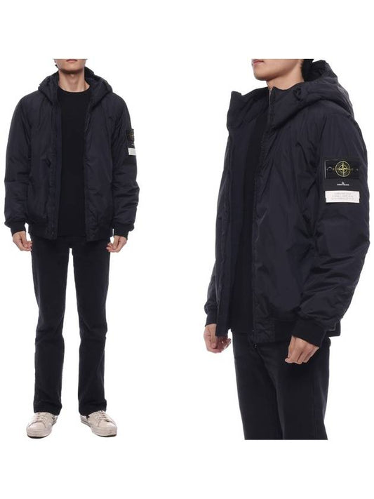 Crinkle Reps R NY Padding Navy - STONE ISLAND - BALAAN 2