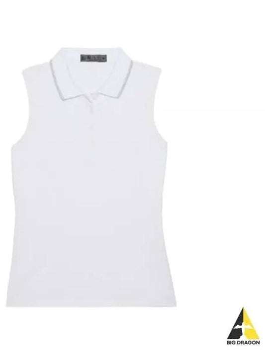 Collar Pleated Sleeveless White - G/FORE - BALAAN 2