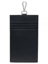 Chain Strap Leather Phone Case Black - ALEXANDER MCQUEEN - BALAAN.