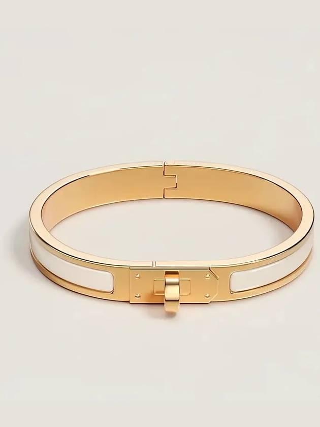 Mini Click Kelly Bracelet Gold Cream - HERMES - BALAAN 2