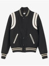 Teddy Jacket In Wool Black - SAINT LAURENT - BALAAN 2