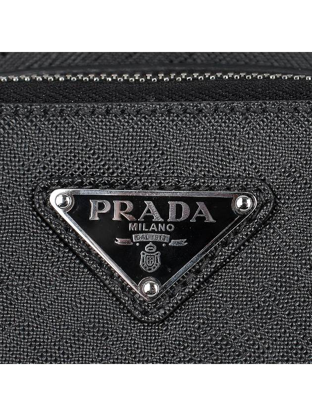 Brick Saffiano Leather Cross Bag - PRADA - BALAAN 8