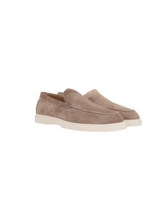 Casual Suede Slipper Loafers Brown - TOD'S - BALAAN 4