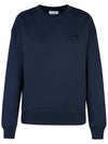 Bold Fox Head Patch Comfort Sweatshirt Ink Blue - MAISON KITSUNE - BALAAN 2