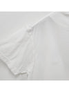 Organic Cotton Short Sleeve T-Shirt White - STONE ISLAND - BALAAN 8