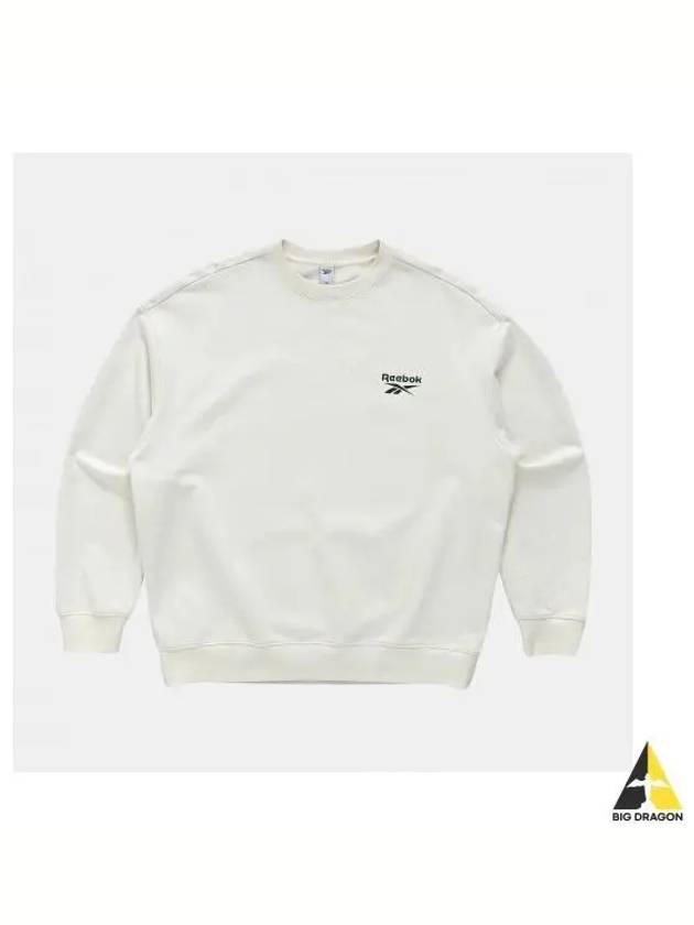 Club C Story Sweatshirt OFFWHITE Off White - REEBOK - BALAAN 1