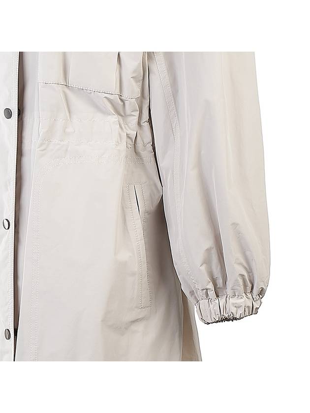 Women's Long Jacket White - BRUNELLO CUCINELLI - BALAAN 7