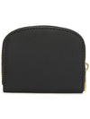 Half Moon Card Coin Wallet Black - A.P.C. - BALAAN 3