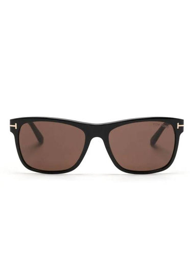 Eyewear Tinted Square Frame Sunglasses FT069801J - TOM FORD - BALAAN 1