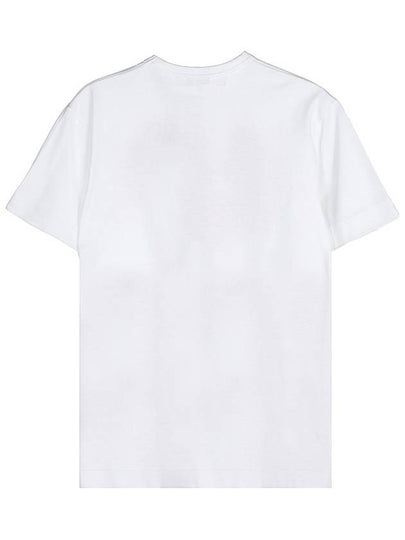 Men s Big Heart Short Sleeve T Shirt AZ P1T026 051 WHITE - COMME DES GARCONS - BALAAN 2