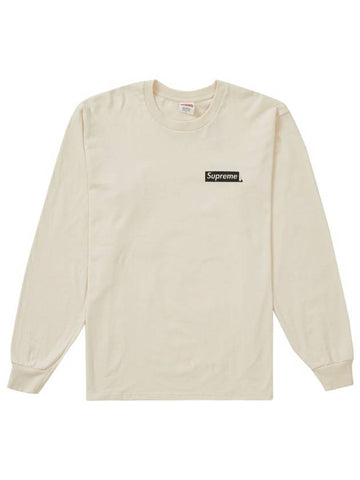 Unique long sleeve tshirt que LS tee natural - SUPREME - BALAAN 1