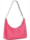 Moon Cut-out Chain Small Shoulder Bag Pink - GIVENCHY - BALAAN 3