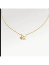 Loulougram Necklace Gold - LOUIS VUITTON - BALAAN 3