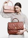 Women's Elegong Medium Tote Bag Briefcase Red BCTBMR9 - SUPERMOONDESIGN - BALAAN 5