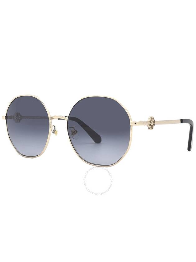 Kate Spade Dark Grey Shaded Round Ladies Sunglasses VENUS/F/S 0RHL/9O 56 - KATE SPADE - BALAAN 3