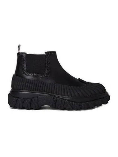 Chunky sole Chelsea boots black MFB211A 00003 - THOM BROWNE - BALAAN 1