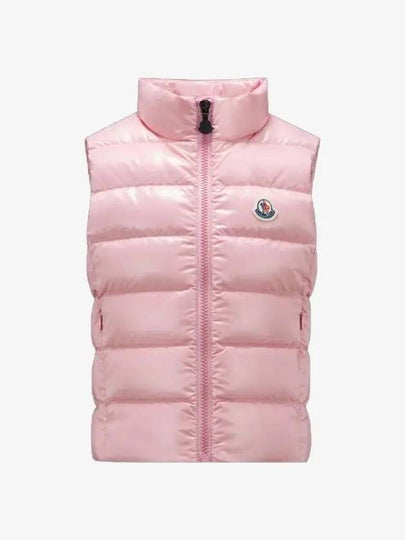 Kids Ghany Quilting Padded Vest Pink - MONCLER - BALAAN 2