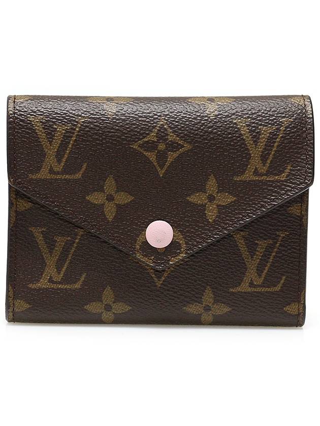 M62360 Monogram Canvas Rose Ballerine Victorine Wallet Bicycle - LOUIS VUITTON - BALAAN 1